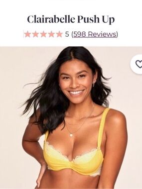 Adore Me Clairabelle Bra NWT